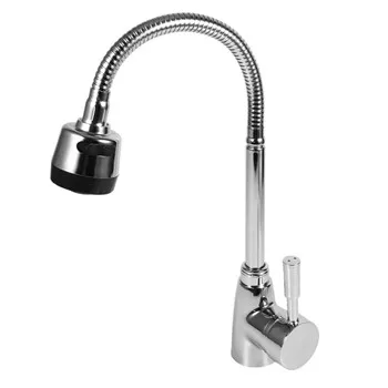 Upc Spray Head Kitchen Faucet Chrome Pull Out Water Ridge Faucet