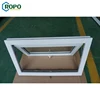 Australia Standard Plastic Glaze Apartment Awning Garage Pivot Window