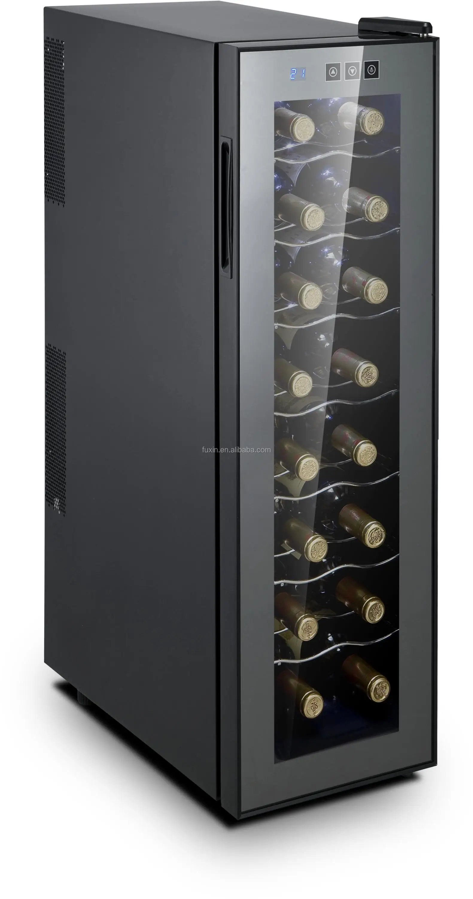 Fuxin Jc 53afw Electronic Wine Cabinet Glass Door Wine Cooler