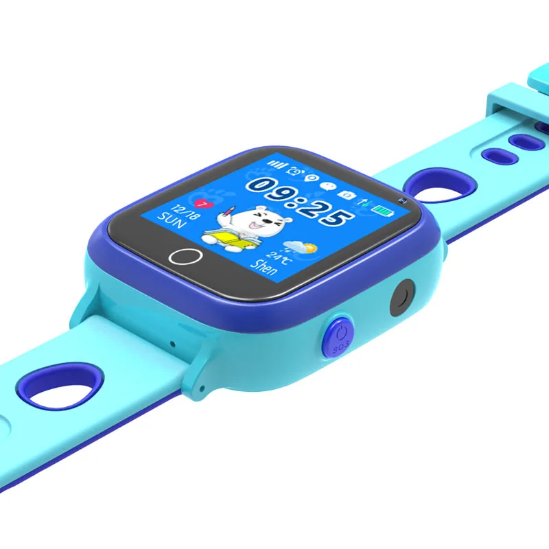 

2018 Children SOS Emergency Calling GPS kids smart watch Tracker GPS smart baby watch for kids, Blue;pink
