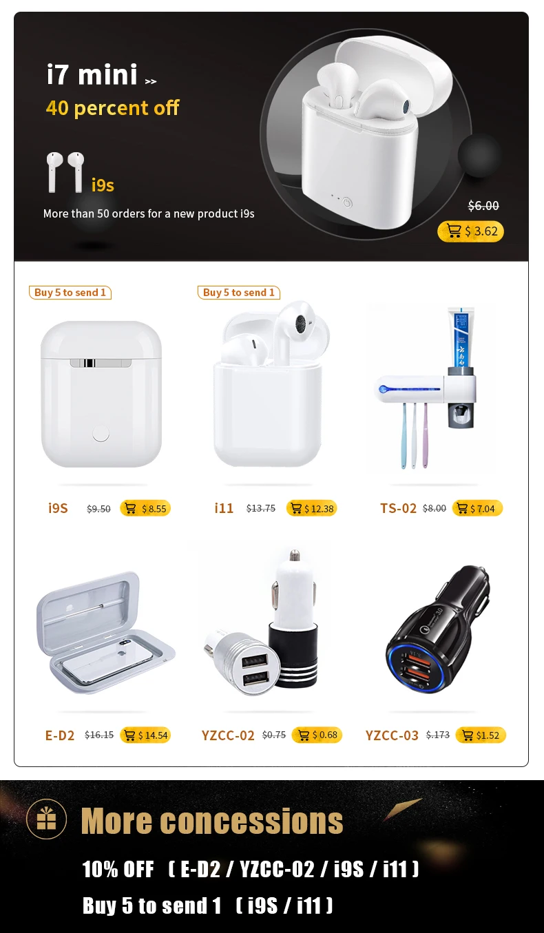 Fingerprint touch sensor i11 bluetooth earbuds activate Siri iem earphones wireless earbuds high quality - ANKUX.COM