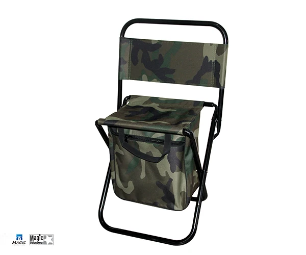 Camouflage Folding Fishing Chair Seat Outdoor Camping leisure Chair with Storage bag