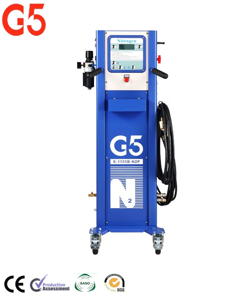 Mobile Nitrogen Inflation System For Filling Of Tyres Digital Automatic