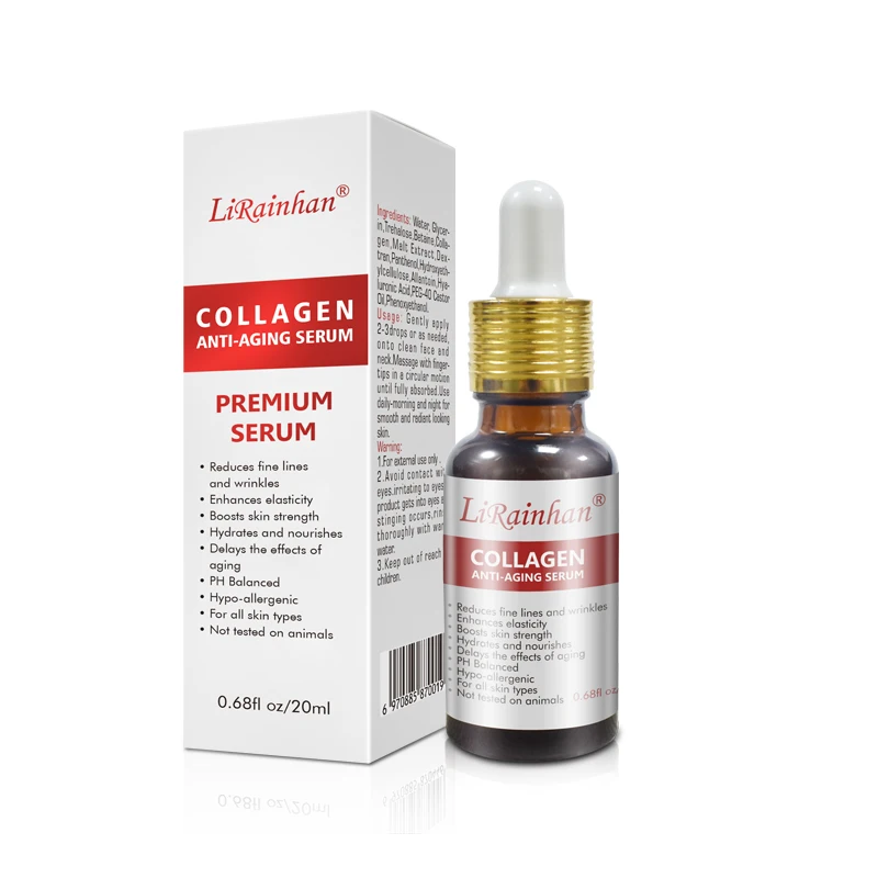 

Collagen Anti Aging Serum for Face and eye, Transparent