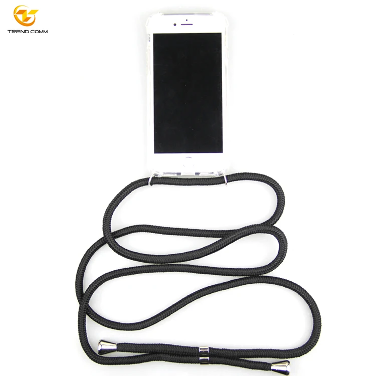 

Newest Phone Case for iphone 6/7 plus With Colors Phone Holder Strap/Cord/Rope/Necklace, Black;blue;pink;red;white