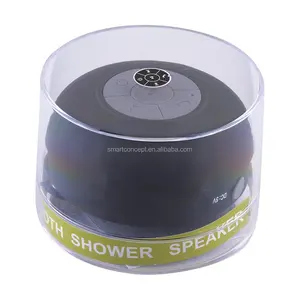 Mini Bluetooth Speaker FM Radio Window Sucker