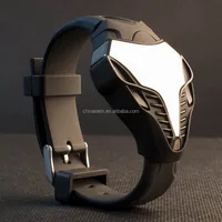 

Factory Direct Fashion custom Fashion LED Snakehead Shape Originality Personality wrist watches man wrist watches