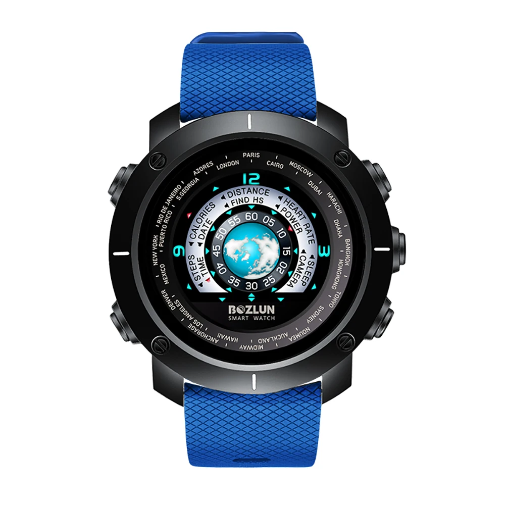 BOZLUN w30  IPS dynamic colorful screen heart rate monitor smart watch