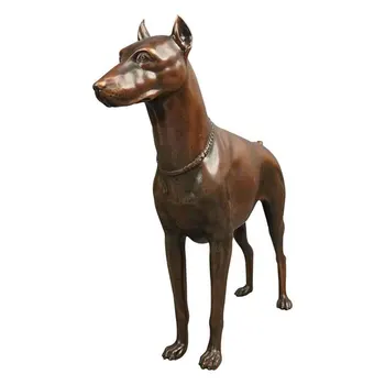 doberman pinscher statue