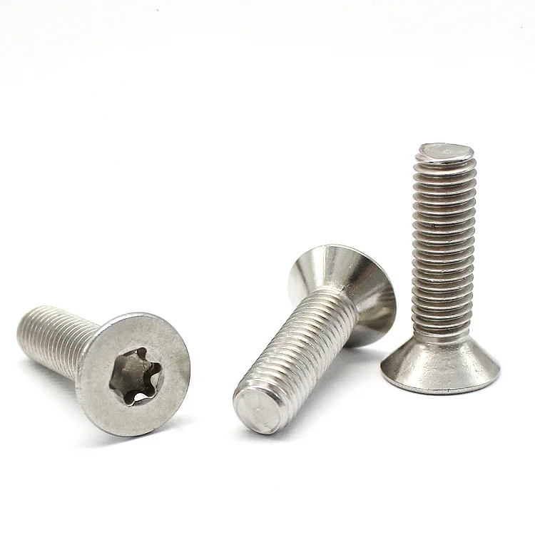 Iso14581 A2 Stainless Steel 6-lobe Countersunk Machine Screw - Buy ...