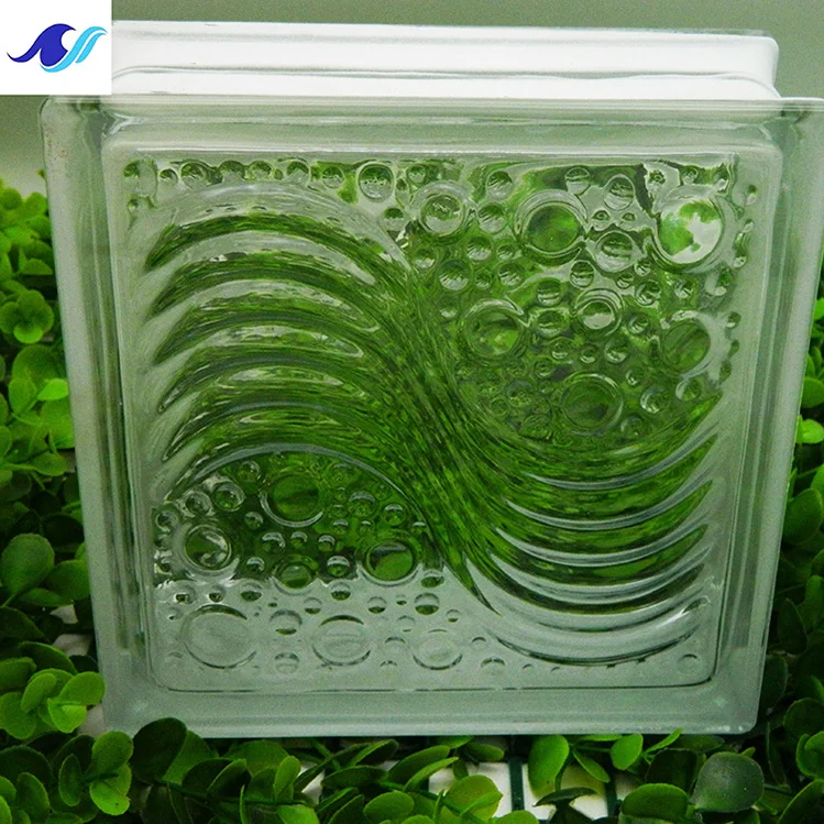 190x190x80mm Crystal Parallel Glass Block Design In The Philippines