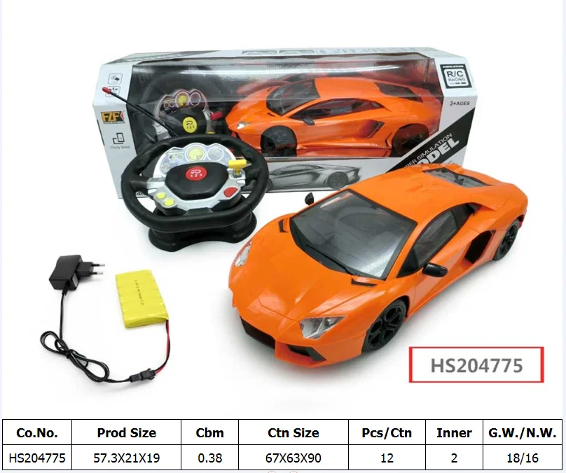 HS204775, Huwsin Toys, 1:10 4ch, RC Car