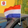 Hood flag pole car for 2018 world cup