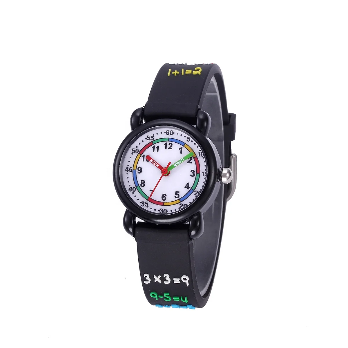 

Factory high quality fashion black child digital watch
