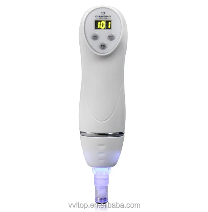 

Portable Digital Diamond Microdermabrasion Pen with Vacuum Massage Function