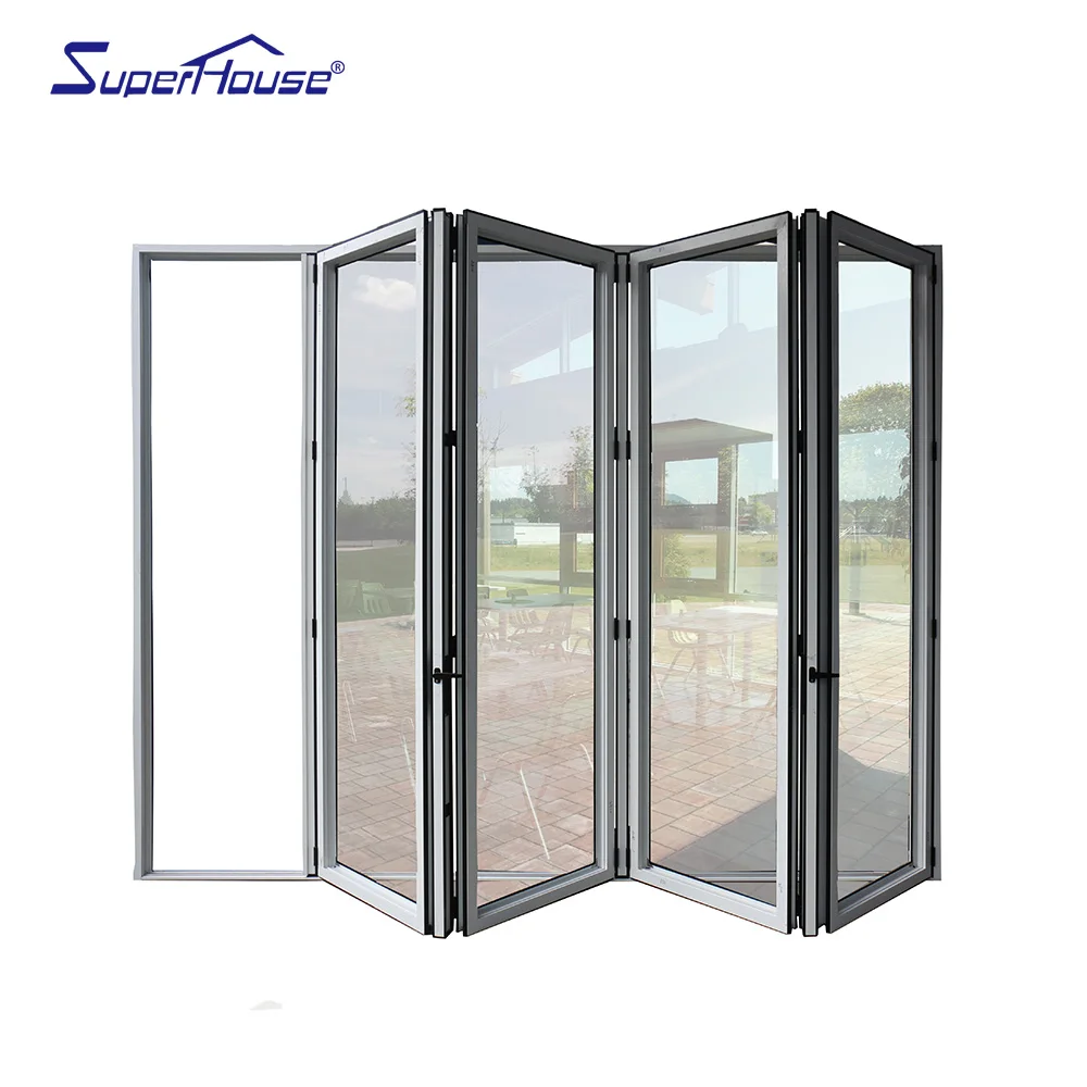Australian standard as2047 New design aluminium folding doors design folding door