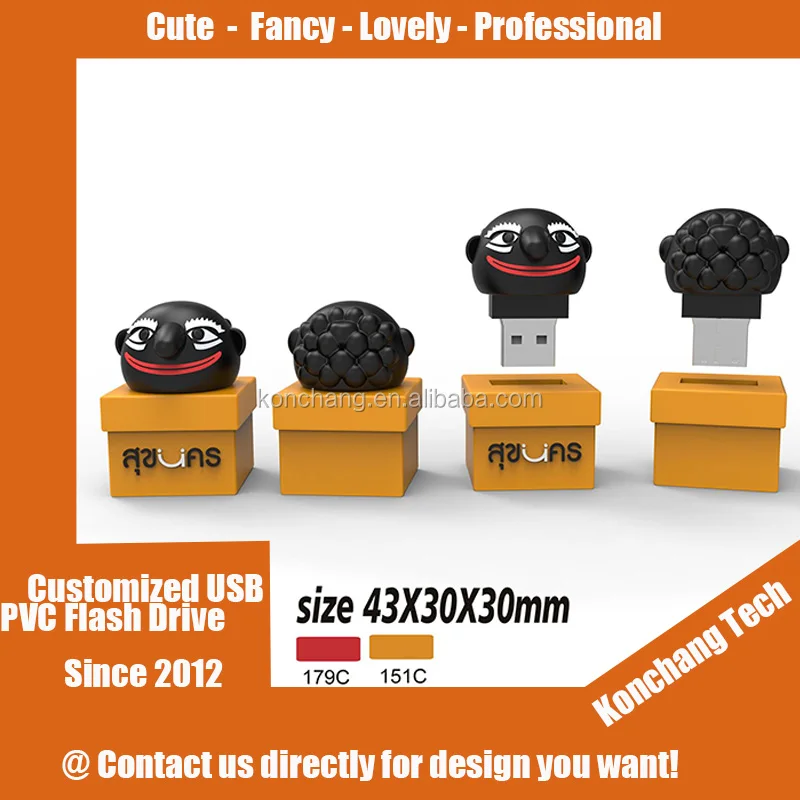 Fancy Kids Cartoon USB Flash Drive Movie Character Horse Animal Pendrive USB Stick For School Promotion Gift - ANKUX.COM