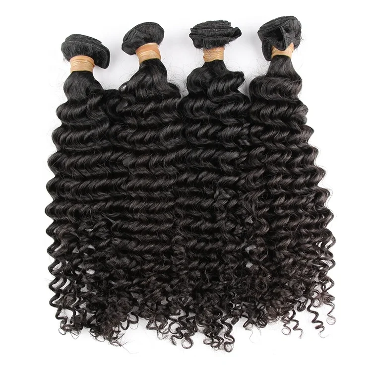 

Deep Wave curly Wholesale Brazilian virgin human hair