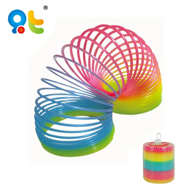 rainbow slinky toy