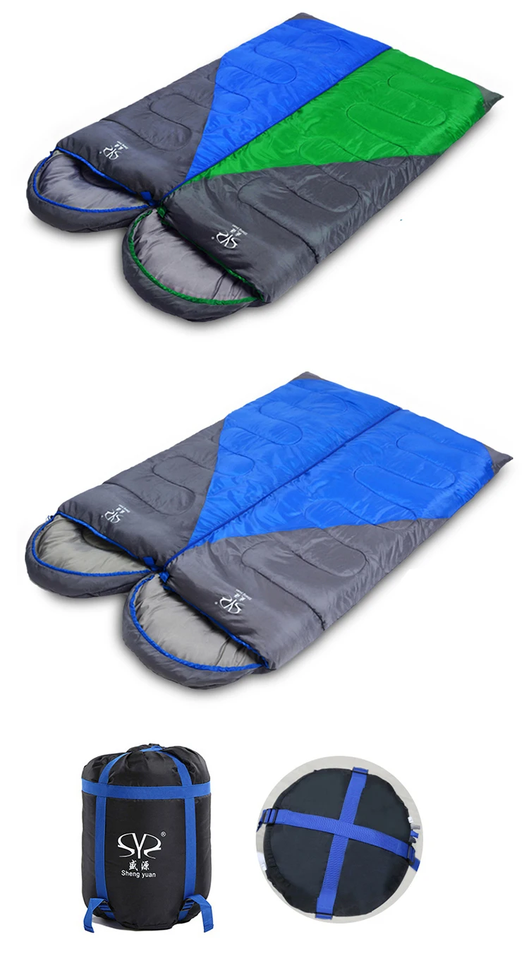 Wholesale alibaba  4 season Joint envelope hiking sleeping bag outdoor camping