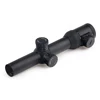 BIJIA 1-5x24 Riflescope with front parallax adjustment objective and red illuminated mil-dot reticle