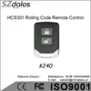 Shenzhen DALOS remote control factory, manufacture control remoto 315 mhz 2 botones
