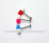 UV Beads Pill Labret Lip Ring Stud Bar Body Piercing