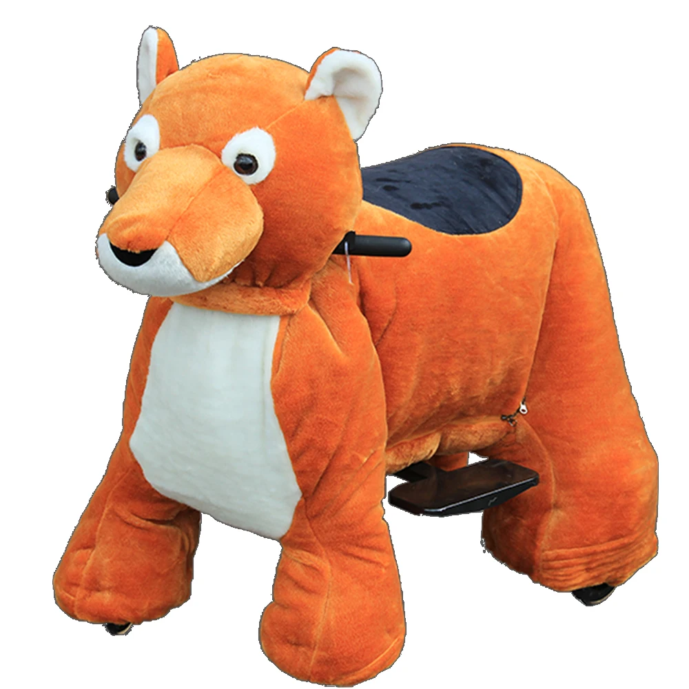 motorized plush animal scooters