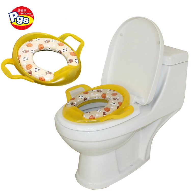 toilet seat with potty seat