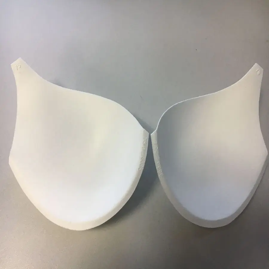 

High Quality Supplier Mutispandex Comfortable Triangle Foam Molded Bra Cup