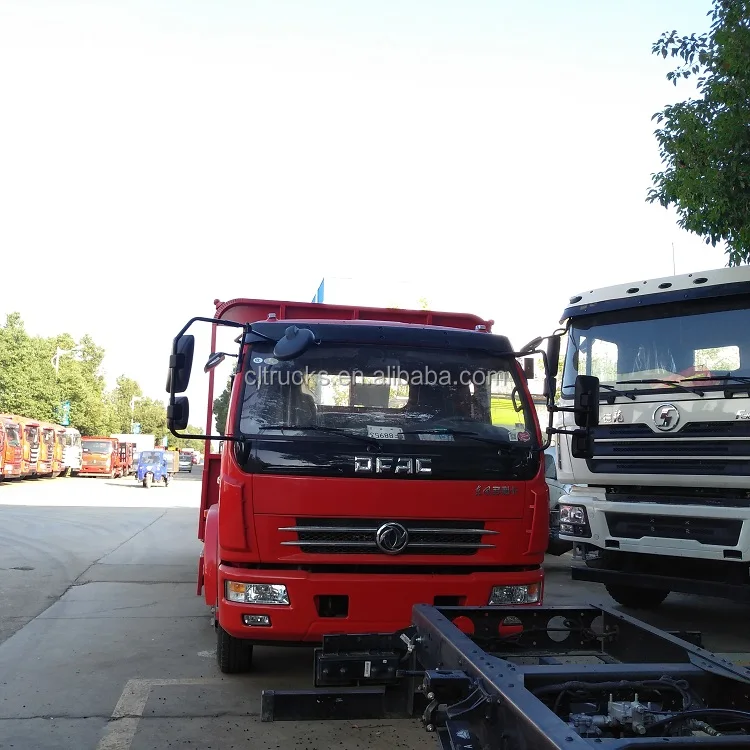 dfac 4x2 1 ton mini flatbed truck small truck flatbed 6 wheel