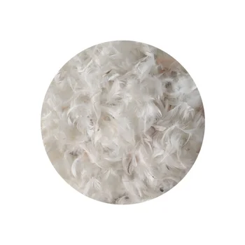 Venta Al Por Mayor De Alta Venta 90% Lavado Ganso Pluma Para Paquete de 1 kg de plumas a granel de oca o ganso para