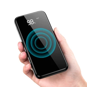 8000mAh Portable Wireless Power Bank Digital Display