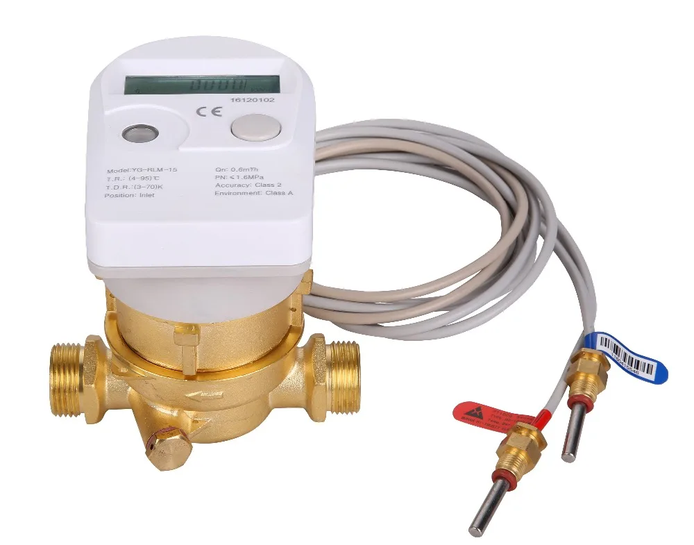 
Detachable single Jet Mechanical heat meter M BUS, RS 485, Pulse output for choice 