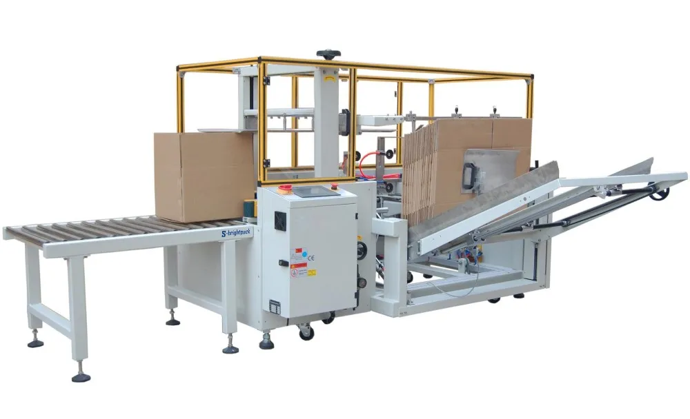 High Quality Grade Fullautomatic Corrugated Carton Box Erector Machine