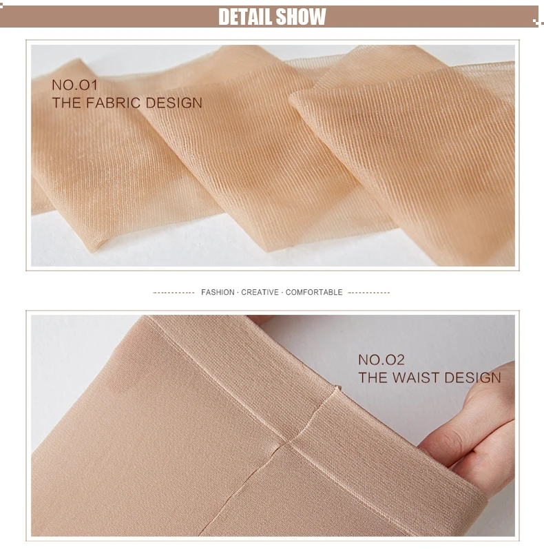 Manzi Customize Adult 20d Sample Free Anti Slip Shaping Pantyhose