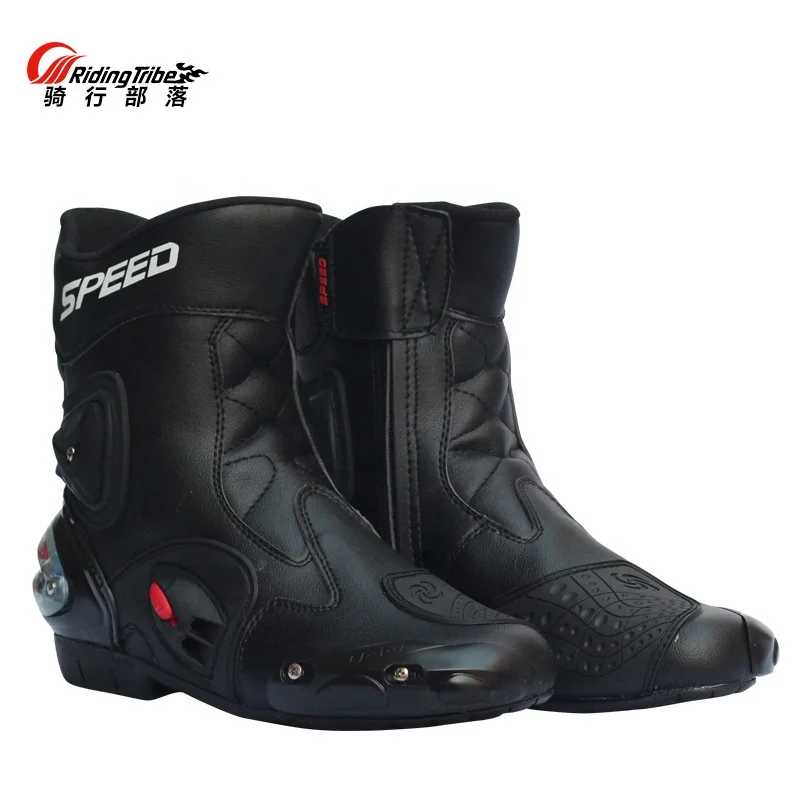 

Probiker boots black antislip motocross bota motociclista scarpe donna motorcycle motorbike racing Protective Gear Moto shoes