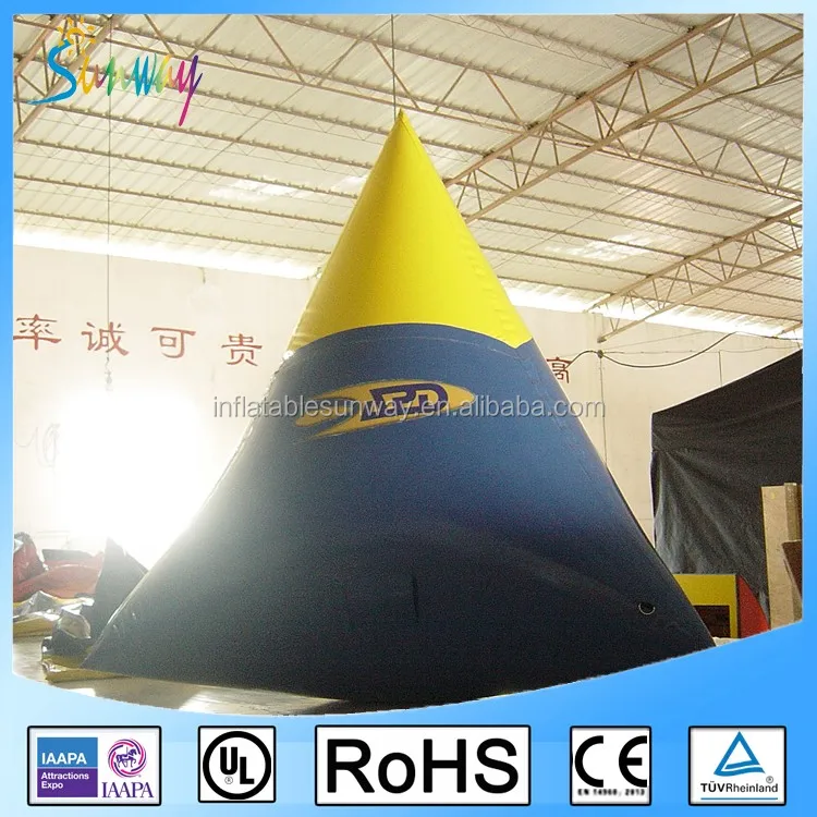 Inflatable Dorito Pyramid Paintball Custom Inflatable Bunker Paintball