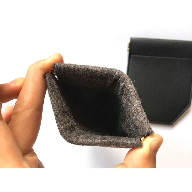 
Felt Material Handkerchief Folds Square Holder Pocket 