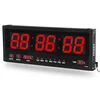 Home Office Decor 6 Digit Date Temperature Display Desk Table Digital Calendar Clock
