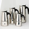 Manufacturers sell high quality stainless steel espresso coffee maker moka pot for induction stove top
