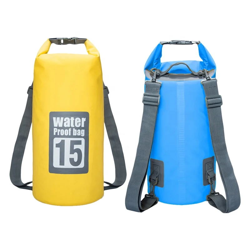 

New 5L 10L 15L 20L 30L Waterproof Outdoor Sports Swimming Bags Travel Backpack, Black;yellow;pink;blue;green