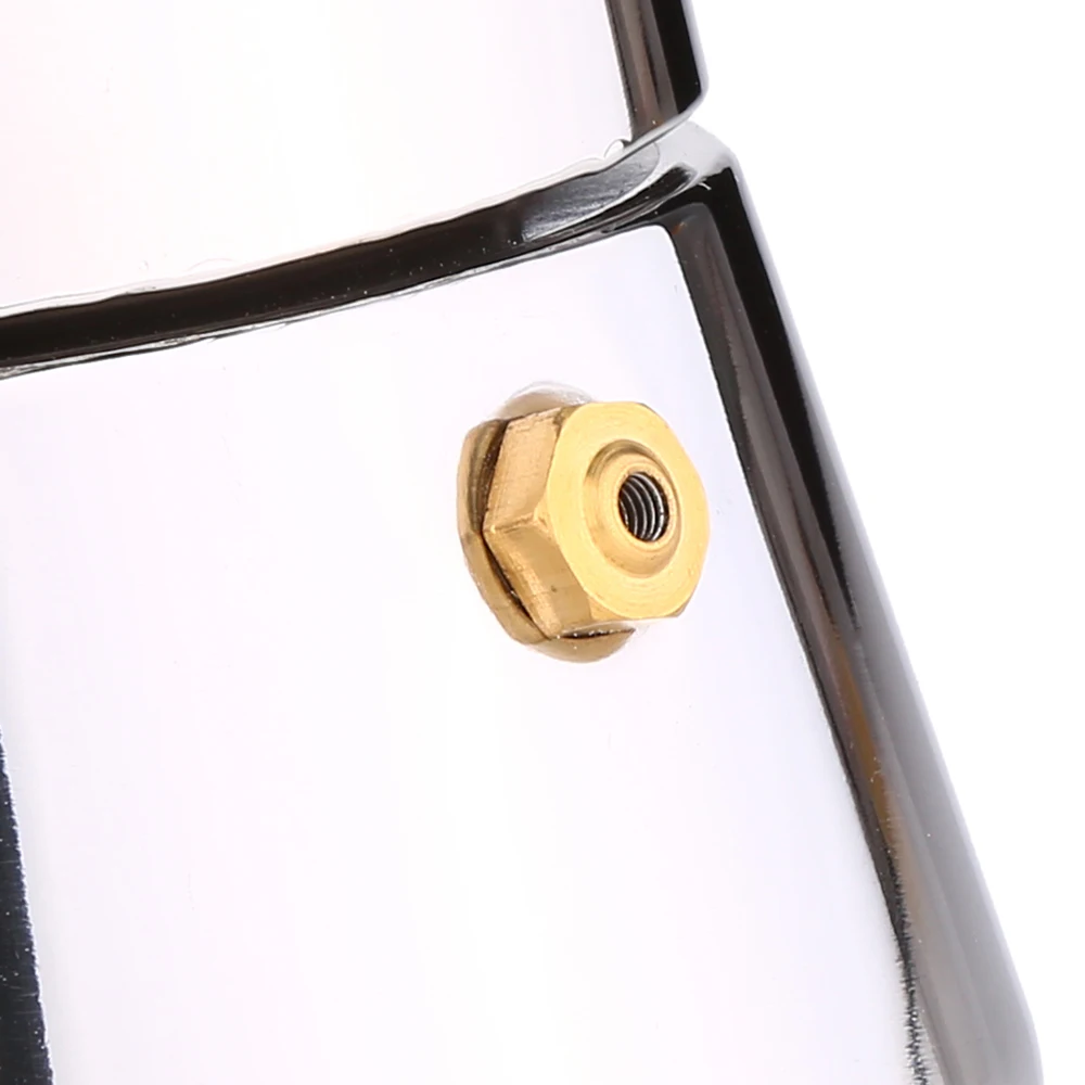 
High quality 6 cups stainless steel coffee maker induction coffee maker espresso moka coffee maker 