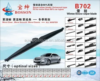 find wiper size