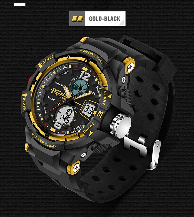 

2017 new Sanda watch wholesale for couples, 5 colors