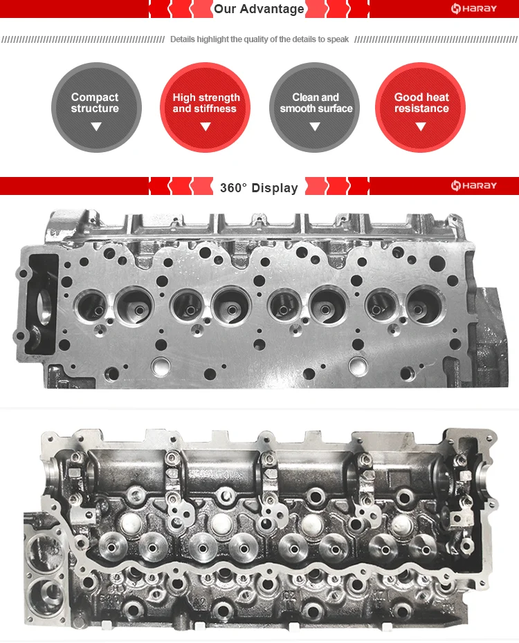 Brand New 4HE1 Diesel Engine Cylinder Head 8973583660 for NQR450/NQR70 ...