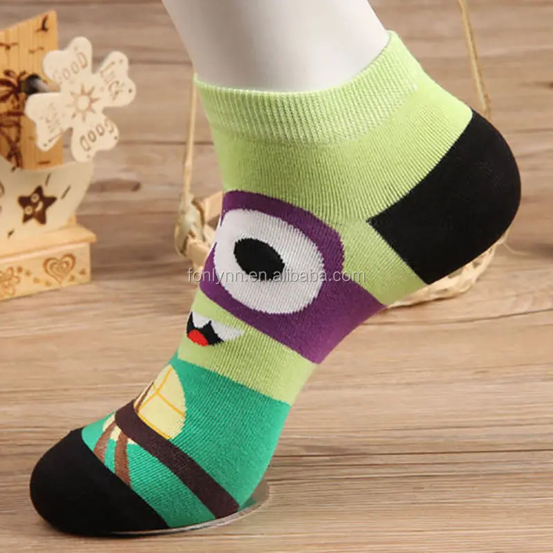 Cartoon 3d animal ankle sexy cute young girl tube socks