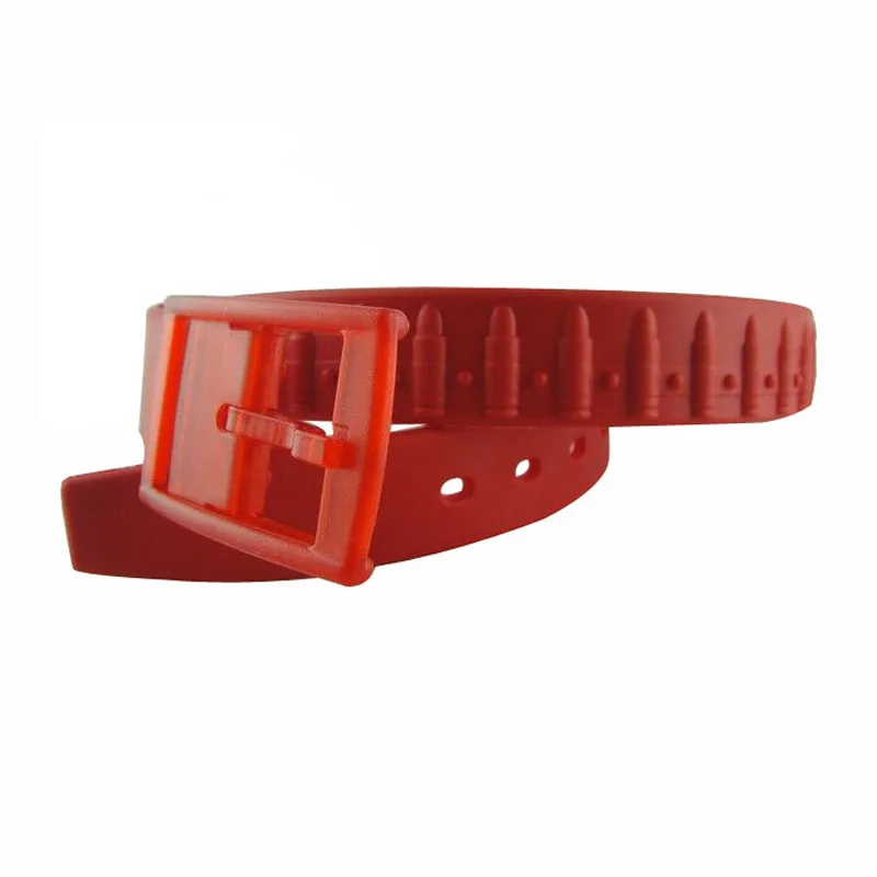 
Unisex trendy colorful wholesale silicone belt 