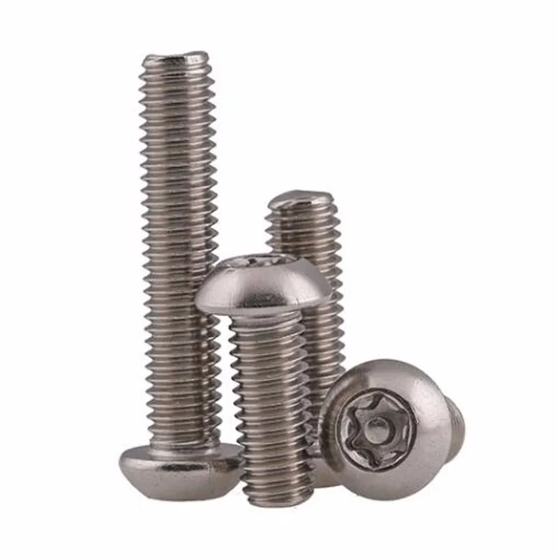 M18*30mm Stainless Steel A4-70 Torx 6-lobe Socket Pan Head Tamper Proof ...