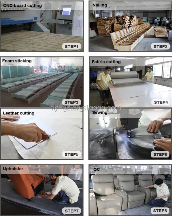 office sofa furniture design with steel frame